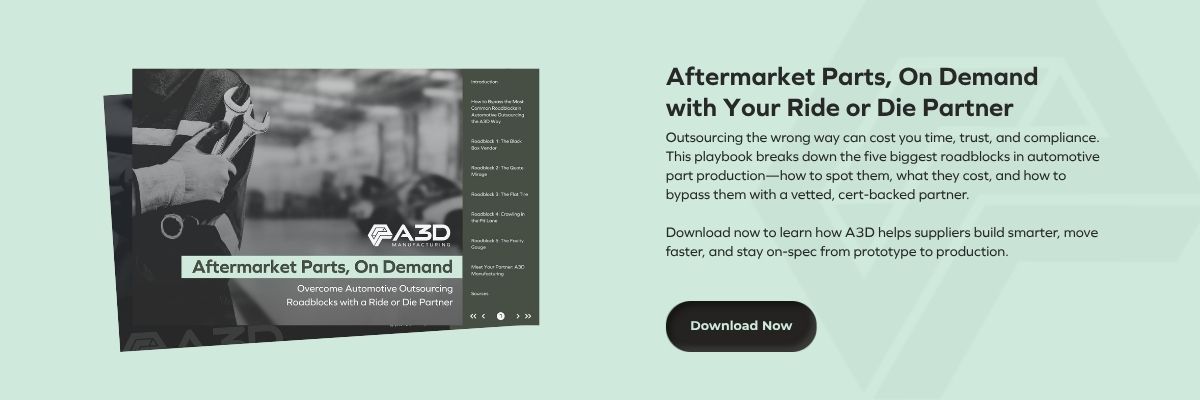 Get manufacturing services from A3D