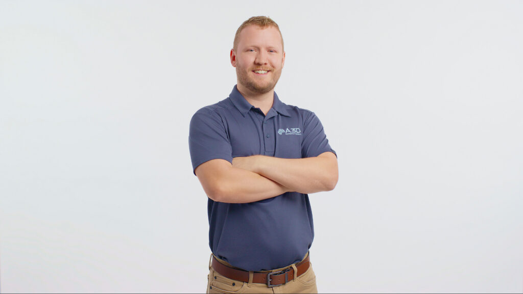 Michael Dymond, Product Manager at A3D Manufacturing.