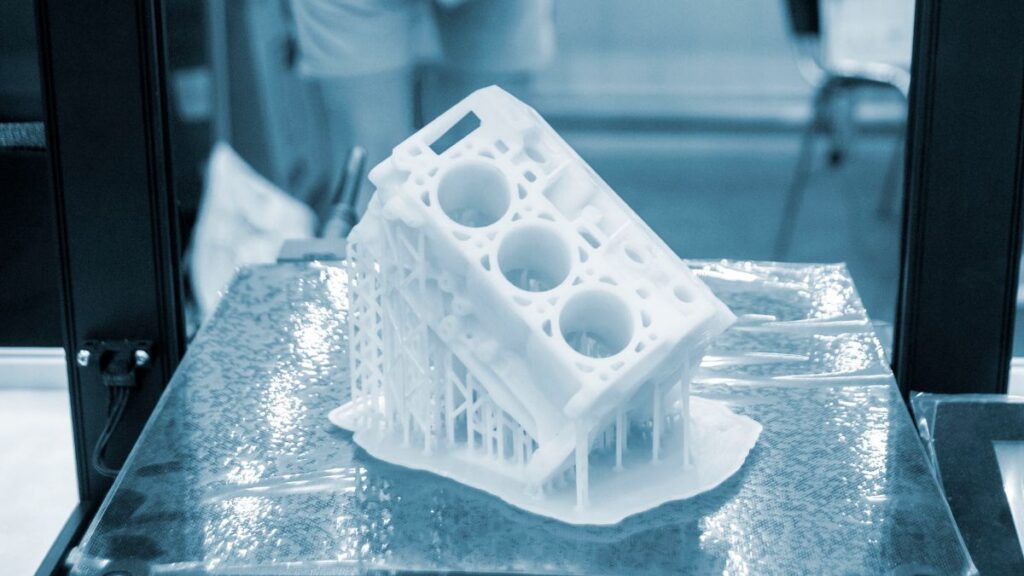 3d printed part at A3D Manufacturing